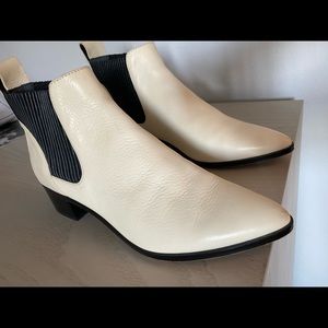 Dolce vita white booties